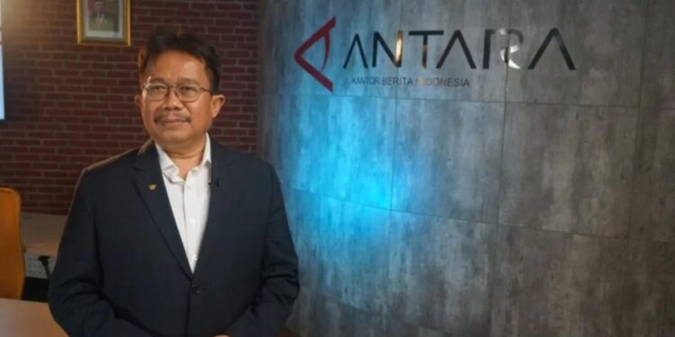 Duta Besar RI untuk Kenya, Mohamad Hery Saripudin, saat berkunjung ke ruang redaksi Kantor Berita ANTARA di Jakarta, Sabtu (19/3/2022). (MASAPNEWS/ANT)