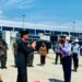 Presiden Joko Widodo dan Ibu Iriana Joko Widodo berangkat menggunakan Pesawat Kepresidenan Indonesia-1 dari Bandara Internasional Soekarno-Hatta, Tangerang menuju Bandara Internasional Lombok Zainuddin Abdul Madjid, Nusa Tenggara Barat pada Minggu (20/3/2022). (MASAPNEWS/ANT/HO-Biro Pers Sekretariat Presiden)