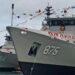 Dua kapal perang TNI AL, KRI Dorang-874 dan KRI Bawal-875, diluncurkan oleh Kepala Staf Angkatan Laut Laksamana TNI Yudo Margono di Galangan PT Caputra Mitra Sejati, Pulau Ampel Serang, Banten, Senin (21/3/2022). (MASAPNEWS/ANT)