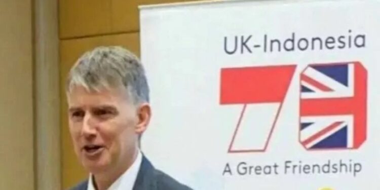 Duta Besar Inggris untuk Indonesia dan Timor Leste Owen Jenkins. (MASAPNEWS/ANT/HO-Kedubes Inggris di Jakarta)