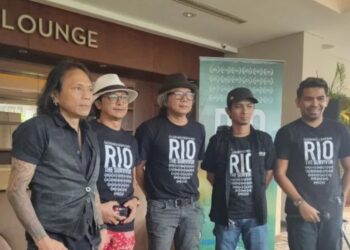 Para kru "Rio the Survivor" usai jumpa pers di Jakarta, Sabtu (26/3/2022). (MASAPNEWS/ANT)