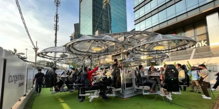 Lounge in the Sky, Jakarta, Senin (28/3/2022) (MASAPNEWS/ANT)