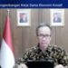 Tangkapan layar- Wakil Menteri Luar Negeri RI Mahendra Siregar dalam Webinar Refleksi dan Pengembangan Kerja Sama Ekonomi Kreatif, Jakarta, Rabu (20/3/2022). (MASAPNEWS/ANT)