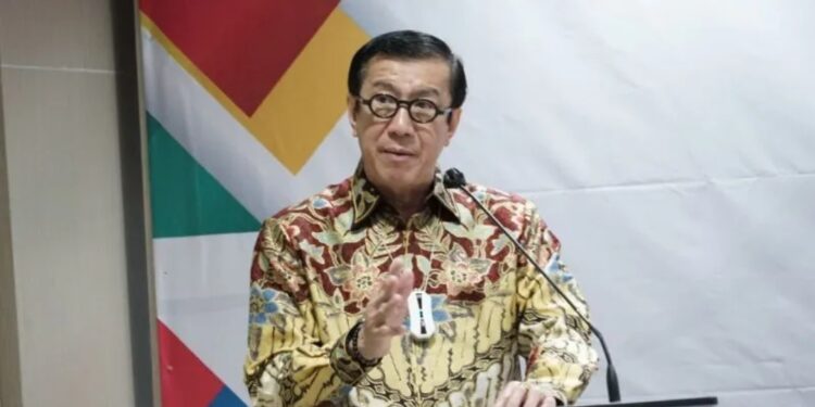 Menteri Hukum dan Hak Asasi Manusia Yasonna Hamonangan Laoly. (MASAPNEWS/ANT/ (HO-Humas Kemenkumham)