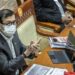 Menkumham Yasonna H. Laoly mengikuti Rapat Kerja dengan Komisi III DPR di Kompleks Parlemen Senayan, Jakarta, Rabu (2/2/2022). (MASAPNEWS/ANT)
