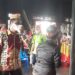 Wakil Ketua I DPRD Kabupaten Gumas Binartha dan lainnya menari Manasai, saat peresmian Huma Adat Hamputan Stefanus Singarasa Tunda di Desa Batu Nyiwuh Kecamatan Tewah, Sabtu (5/3/2022). (MASAPNEWS/GCM)