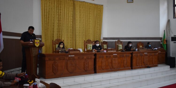 Juru bicara Fraksi PDI Perjuangan DPRD Kabupaten Gumas Pebrianto. (IST)