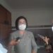 Wakil Bupati Gumas Efrensia LP Umbing memberi keterangan kepada awak media di Kuala Kurun, Selasa (19/4/2022). (MASAPNEWS/GCM)