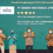 General Manager of Corporate Communication SIG, Rori Hastomo (ketiga dari kiri) saat menerima penghargaan Top CSR Awards 2022, di Jakarta, Rabu (30/3/3022). (MASAPNEWS/ANT/HO/SIG)