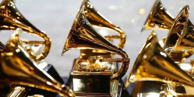 Ilustrasi piala Grammy Awards. (MASAPNEWS/ANT/REUTERS)