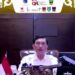 Tangkapan layar Menko Kemaritiman dan Investasi Luhut Binsar Pandjaitan dalam pembukaan Gernas BBI Sumatera Barat, Selasa (12/4/2022). (MASAPNEWS/ANT/Youtube ANTARA News)