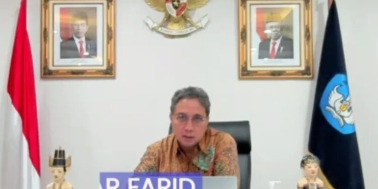 Tangkapan layar Direktur Jenderal Kebudayaan Kemendikbudristek Hilmar Farid dalam taklimat media di Jakarta, Jumat (22/4/2022). (MASAPNEWS/ANT)