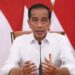 Tangkapan layar - Presiden Joko Widodo menyampaikan kebijakan larangan ekspor minyak goreng dan bahan bakunya mulai 28 April nanti melalui keterangan pers pada Jumat (22/4/2022). (MASAPNEWS/ANT)