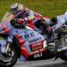 Pebalap tim Gresini Racing MotoGP, Enea Bastianini saat menjalani kualifikasi MotoGP Portugal di Sirkuit Algarve, Sabtu (24/4/2022). (MASAPNEWS/HO/MotoGP-Gresini Racing)