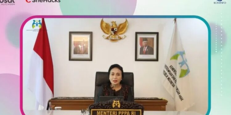 Menteri Pemberdayaan Perempuan dan Perlindungan Anak Bintang Puspayoga. (MASAPNEWS/ANT/ HO-Kemen PPPA)