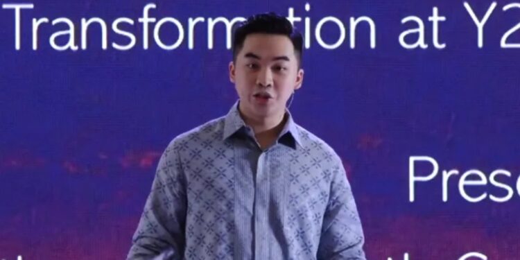 Tangkapan layar - Delegasi Y20 2022 Indonesia untuk Transformasi Digital Marcel Satria. (MASAPNEWS/ANT)