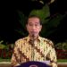 Tangkap layar Presiden Jokowi membuka Musyawarah Perencanaan Pembangunan Nasional tahun 2022 di Istana Negara Jakarta, Kamis (28/4/2022) (MASAPNEWS/ANT)
