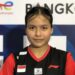Komang Ayu Cahya Dewi kembali menyumbang poin kemenangan bagi tim Piala Uber Indonesia setelah mengalahkan wakil Jerman, Yvonne Li di Impact Arena Bangkok, Thailand, Selasa (10/5/2022). (MASAPNEWS/ANT)