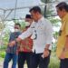 Menteri Pertanian Syahrul Yasin Limpo (tengah) saat melakukan kunjungan kerja di Kabupaten Gresik, Jatim, Selasa (10/5/2022). (MASAPNEWS/ANT)