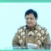 Tangkapan layar Menteri Koordinator Bidang Perekonomian Airlangga Hartarto saat menyampaikan keynote speech pada Green Economy Indonesia Summit 2022 : "The Future Economy of Indonesia" yang disaksikan secara daring di Jakarta, Rabu (11/5/2022). (MASAPNEWS/ANT/YouTube Warta Ekonomi TV)