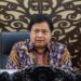 Menteri Koordinator (Menko) Bidang Perekonomian Airlangga Hartarto dalam Side Event Presidensi G20 yang dipantau secara daring di Jakarta, Jumat (13/05/2022). (MASAPNEWS/ANT)