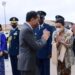 Presiden Joko Widodo dan Ibu Iriana bertolak menuju Tanah Air menggunakan pesawat Garuda Indonesia GIA-1 dari Pangkalan Militer Andrews, Washington DC, Amerika Serikat pada Sabtu (14/5)sekitar pukul 17.38 waktu setempat. (MASAPNEWS/ANT/Muchlis Jr - Biro Pers Sekretariat Presiden)