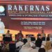Suasana Seminar Politik Partai Pelita bertajuk "Membangun Budaya Politik yang Beradab untuk Indonesia Maju Berdaulat" di Hotel Mercure Ancol, Jakarta, Senin (16/5/2022). (MASAPNEWS/ANT)