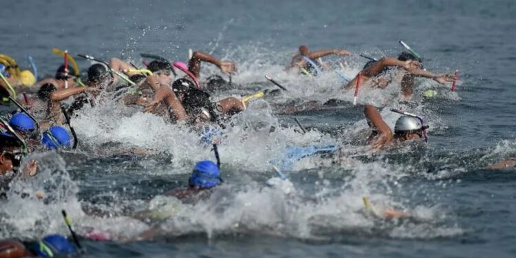 Ilustrasi - Renang sirip (fin swimming). (MASAPNEWS/ANT)
