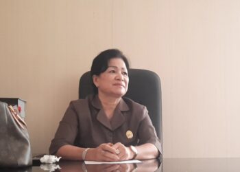 Wakil Ketua Komisi III DPRD Kabupaten Gunung Mas, Lily Rusnikasi. (MASAPNEWS/GCM)