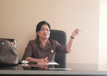 Anggota DPRD Kabupaten Gunung Mas, Lily Rusnikasi. (MASAPNEWS/GCM)