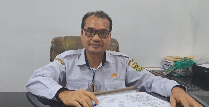 Kepala BKAD Kabupaten Gunung Mas, Hardeman. (MASAPNEWS/GCM)