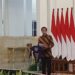 Presiden Joko Widodo memberikan sambutan Pembukaan Rapat Koordinasi Nasional Pengawasan Intern Pemerintah Tahun 2022 di Istana Kepresidenan Jakarta, Selasa (14/6/2022) (MASAPNEWS/ANT)