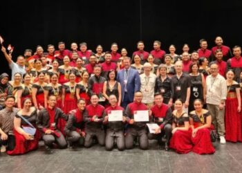 Batavia Madrigal Singers (BMS) menjuarai 31st European Grand Prix for Choral Singing (EGP) 2022 yang berlangsung di Grand Theatre kota Tours, Perancis, pada Sabtu (18/6) waktu setempat. (MASAPNEWS/ANT/HO)