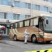 Arsip - Relawan melakukan menyemprotkan disinfektan di Pyongyang, Korea Utara, dalam gambar yang dirilis Kantor Berita Pusat Korea (KCNA), 4 Maret 2020. (MASAPNEWS/ANT/KCNA via Reuters)