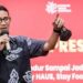 Menteri Pariwisata dan Ekonomi Kreatif Sandiaga Uno di Grage City dalam Apresiasi Kreasi Indonesia (AKI) 2022 di Mal Cirebon, Cirebon, Jawa Barat, Minggu (19/06/2022). (MASAPNEWS/ANT/HO-Kemenparekraf)