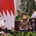 Presiden Joko Widodo memimpin Sidang Kabinet Paripurna dengan topik Antisipasi Krisis Pangan dan Energi, Senin (20/6/2022,4:26 PM), di Istana Negara, Jakarta. (MASAPNEWS/ANT/Twitter/@setkabgoid)