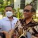 Menteri Koordinator Politik, Hukum dan Keamanan (Menkopolhukam) Mahfud MD di lingkungan Istana Kepresidenan Jakarta pada Senin (20/6/2022). (MASAPNEWS/ANT)