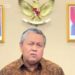 Gubernur Bank Indonesia (BI) Perry Warjiyo dalam acara Peluncuran Laporan "Indonesia Economic Prospects June 2022" yang dipantau secara daring di Jakarta, Rabu (22/06/2022). (MASAPNEWS/ANT)