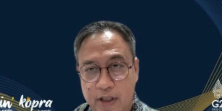 Gubernur Bank Indonesia (BI) Perry Warjiyo dalam acara Peluncuran Laporan "Indonesia Economic Prospects June 2022" yang dipantau secara daring di Jakarta, Rabu (22/06/2022). (MASAPNEWS/ANT)
