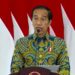 Tangkapan layar - Presiden Jokowi saat menerima Laporan Hasil Pemeriksaan atas Laporan Keuangan Pemerintah Pusat (LHP LKPP) Tahun 2021 di Istana Kepresidenan Bogor, Jawa Barat, Kamis (23/6). (MASAPNEWS/ANT)