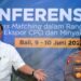 Menteri Koordinator Bidang Kemaritiman dan Investasi (Menko Marves) Luhut Binsar Pandjaitan (kiri) memberikan keterangan bersama Kapolri Jenderal Pol Listyo Sigit Prabowo (kanan) usai pembukaan kegiatan Business Matching Program Minyak Goreng Curah Rakyat (MGCR) di kawasan Legian, Badung, Bali, Jumat (10/6/2022). Business Matching produsen minyak sawit mentah (CPO) dan pengusaha minyak goreng curah itu dilakukan dalam rangka percepatan ekspor CPO dan minyak goreng. (MASAPNEWS/ANT)