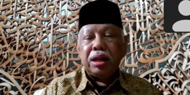 Tangkapan layar Guru besar sekaligus cendekiawan muslim Prof Azyumardi Azra. (MASAPNEWS/ANT)