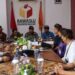 Koordinator Divisi Penanganan Pelanggaran Data dan Informasi Bawaslu RI Puadi (tengah) saat memberikan pengarahan kepada jajaran Bawaslu Badung di Mangupura, Badung, Kamis (30/6/2022). (MASAPNEWS/ANT/HO-Bawaslu Bali)