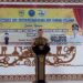 Bupati Gumas Jaya S Monong saat membuka lomba di GPU Damang Batu Kuala Kurun, Senin (20/6/2022). (Foto : Diskominfosantik Kabupaten Gumas)