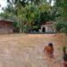 Banjir landa Desa Tumbang Ponyoi, Kecamatan Kahayan Hulu Utara, Kabupaten Gunung Mas, Kamis (23/6/2022). (IST)