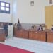 Juru bicara Fraksi PDI Perjuangan DPRD Kabupaten Gumas, Pebrianto menyampaikan pandangan umum fraksi saat rapat paripurna di Kuala Kurun, Selasa (5/7/2022). (MASAPNEWS/GCM)