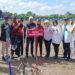 Rombongan Komisi III DPRD Kabupaten Kotawaringin Timur datang ke lokasi Kejurnas Panahan Senior 2022 di Palangka Raya untuk memberi semangat atlet panahan asal Kotawaringin Timur yang memperkuat kontingen Kalimantan Tengah, Sabtu (2/7/2022). (ANT/IST)