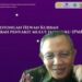 Tangkapan layar Direktur Kesehatan Masyarakat Veteriner Kementan Syamsul Ma'arif dalam diskusi virtual BNPB, Jakarta, Jumat (1/7/2022) (MASAPNEWS/ANT)