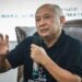 Menteri Koperasi dan UKM Teten Masduki dalam acara dialog dengan Komunitas Milenial Coffee Shop, Asosiasi Kopi, Asosiasi Susu, dan Koperasi Solok Rajo di Kantor Gubernur Sumatera Barat, Padang, Sumatera Barat, Sabtu (2/7/2022). (MASAPNEWS/ANT/HO-KemenkopUKM)