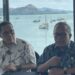 Sekretaris Jenderal Kementerian Pertanian Kasdi Subagyono (kanan) dalam konferensi pers sesi Arsitektur Kesehatan Global di Labuan Bajo, NTT, Minggu (10/7/2022). (MASAPNEWS/ANT)